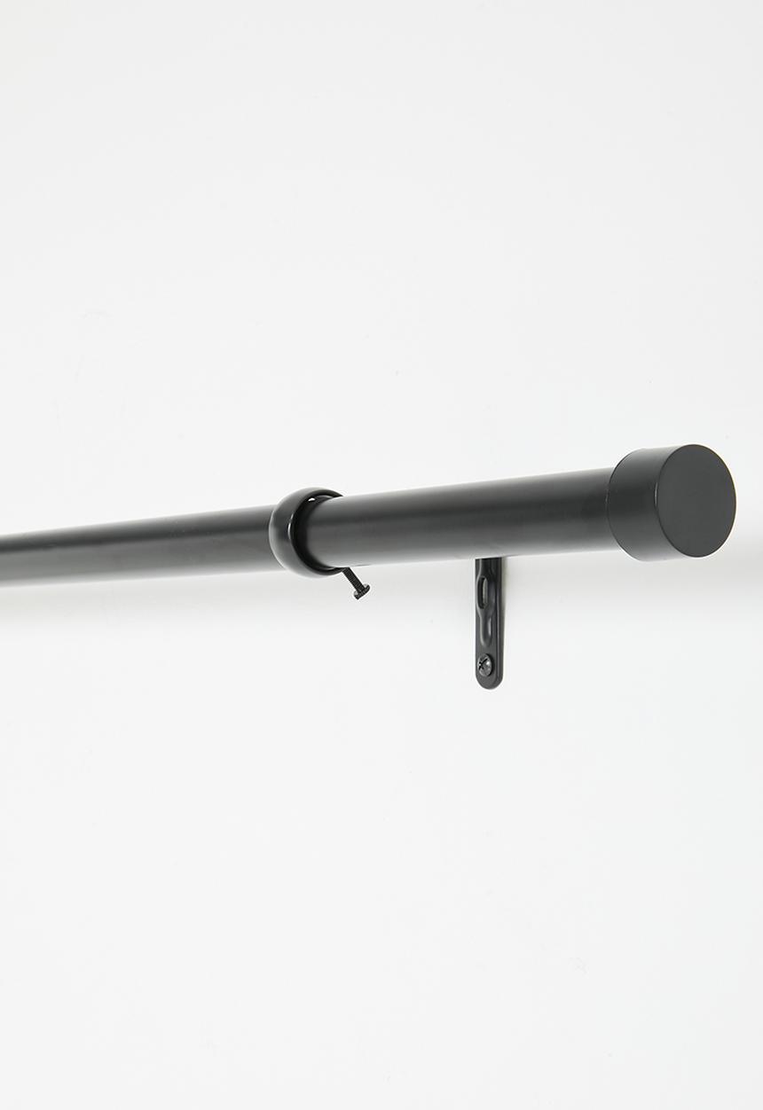 Umbra - Cappa Expandable Single Curtain Rod 168-305cm - black