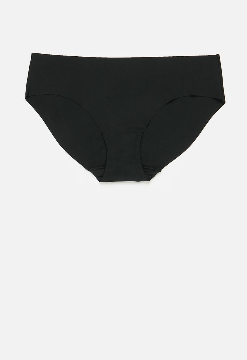 Cotton On - The invisible bikini brief 5 pack - black & frappe