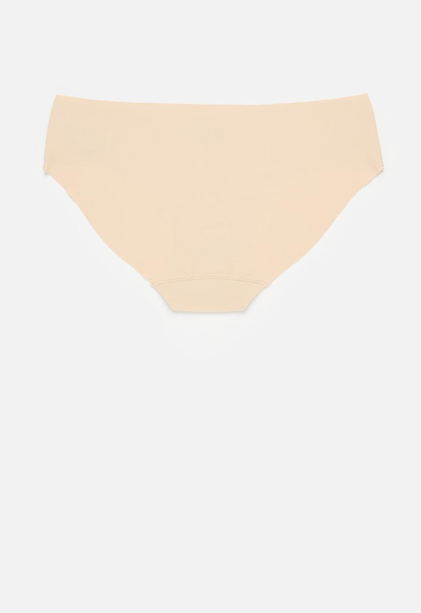 Cotton On - The invisible bikini brief 5 pack - black & frappe