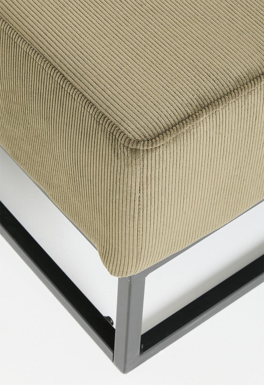 Sixth Floor - Cassius Square Ottoman - Olive