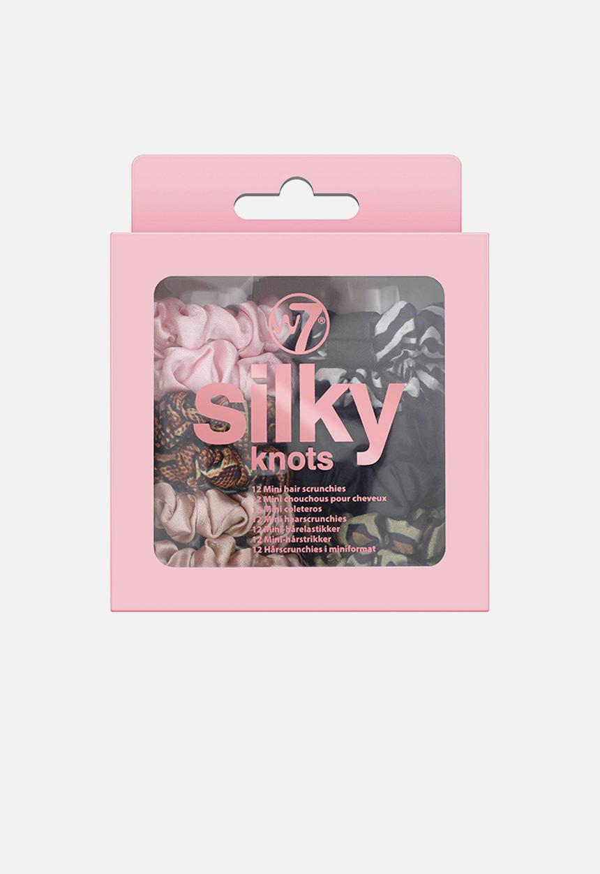 W7 Cosmetics - Silky Knots - 12 Pack Mini Hair Scrunchies