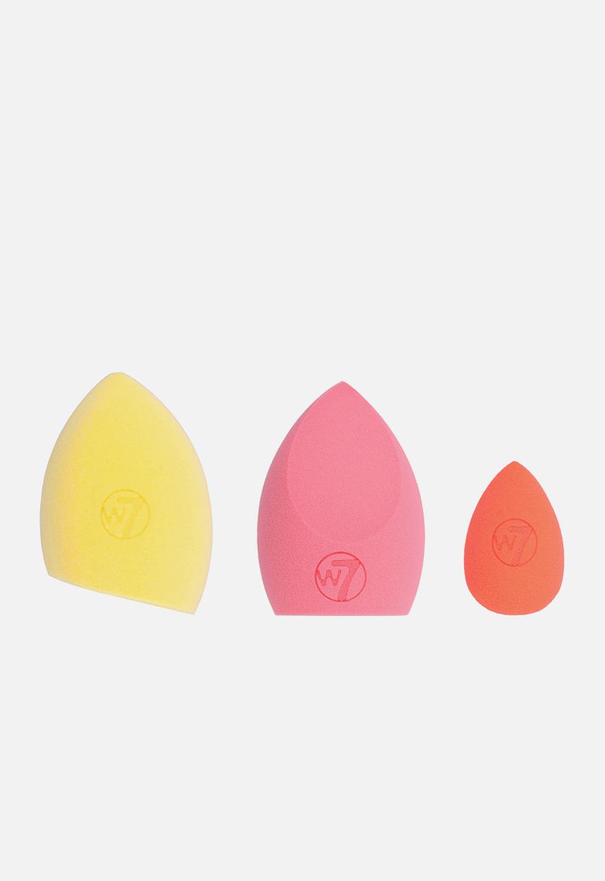 W7 Cosmetics - Glow Getter Neon Beauty Sponge Trio