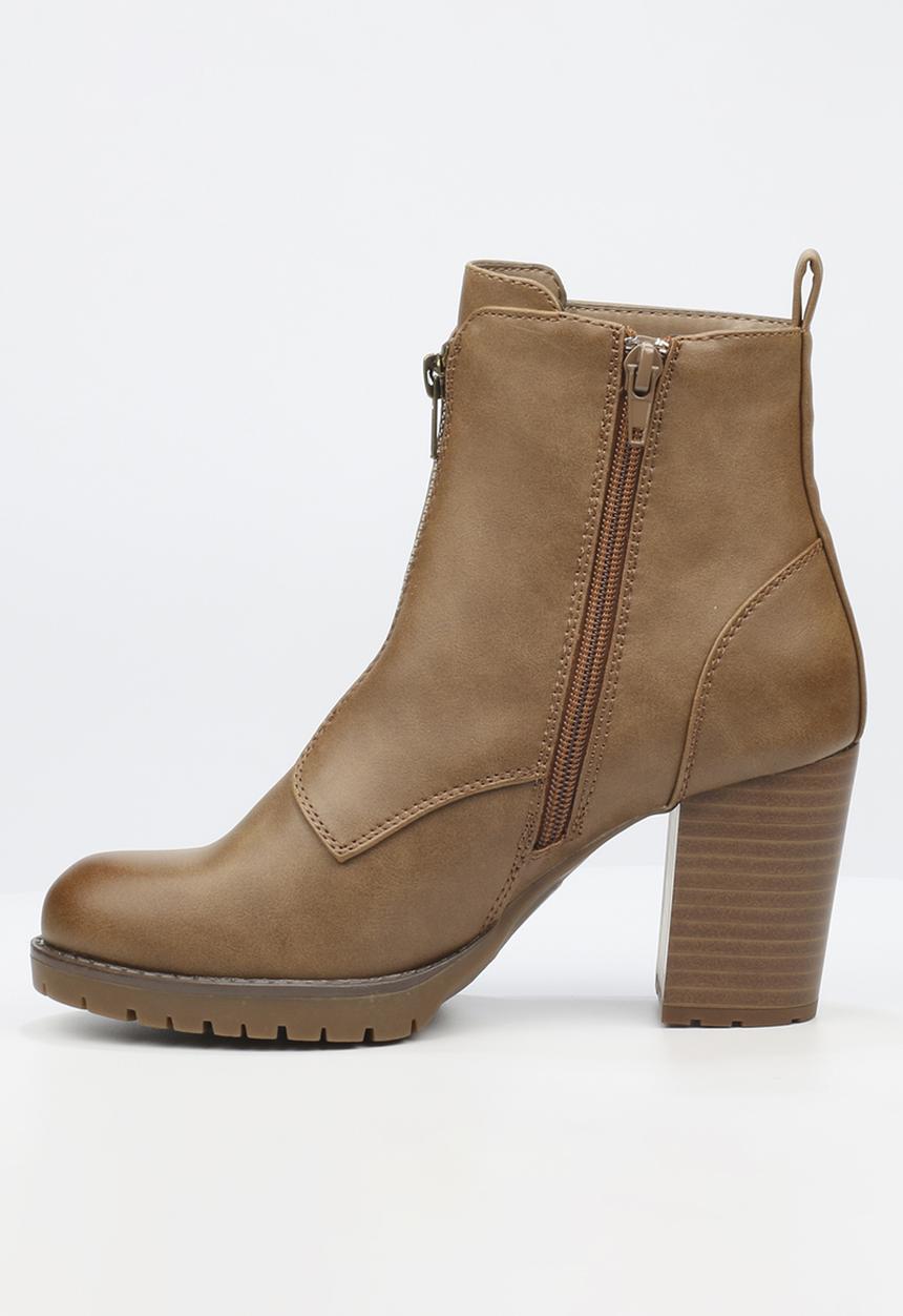 Miss Black - Delta 4 ankle boot - taupe