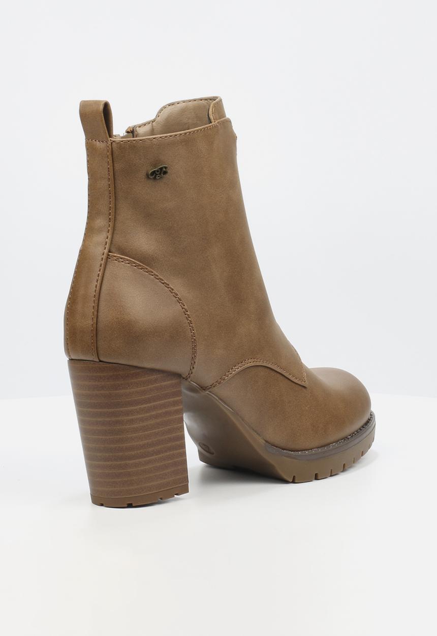 Miss Black - Delta 4 ankle boot - taupe