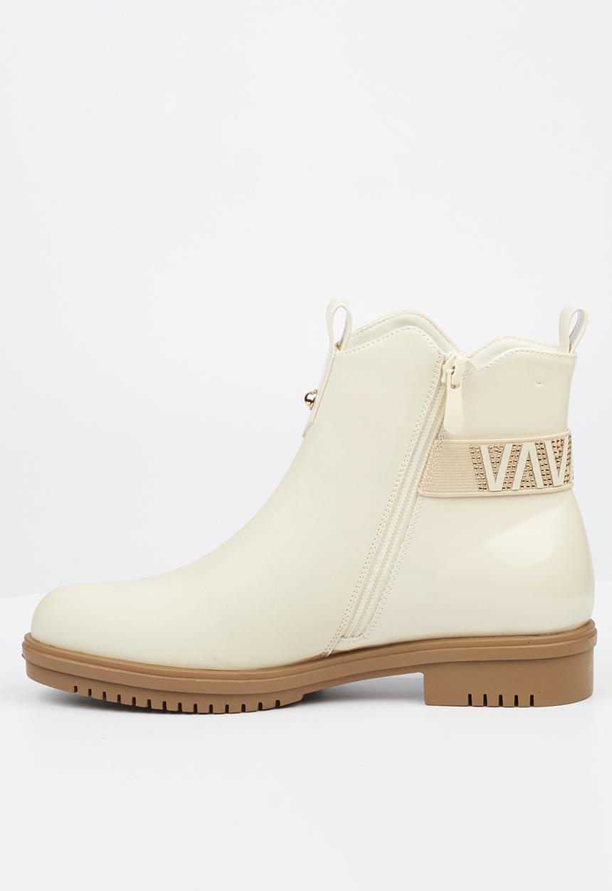 Miss Black - Radar 4 ankle boot - bone
