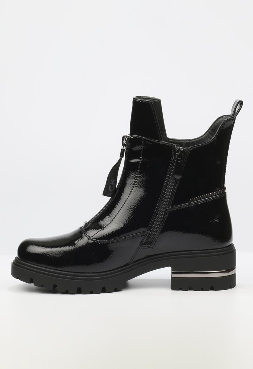 Miss Black - Vadar 2 heel trim boot - black