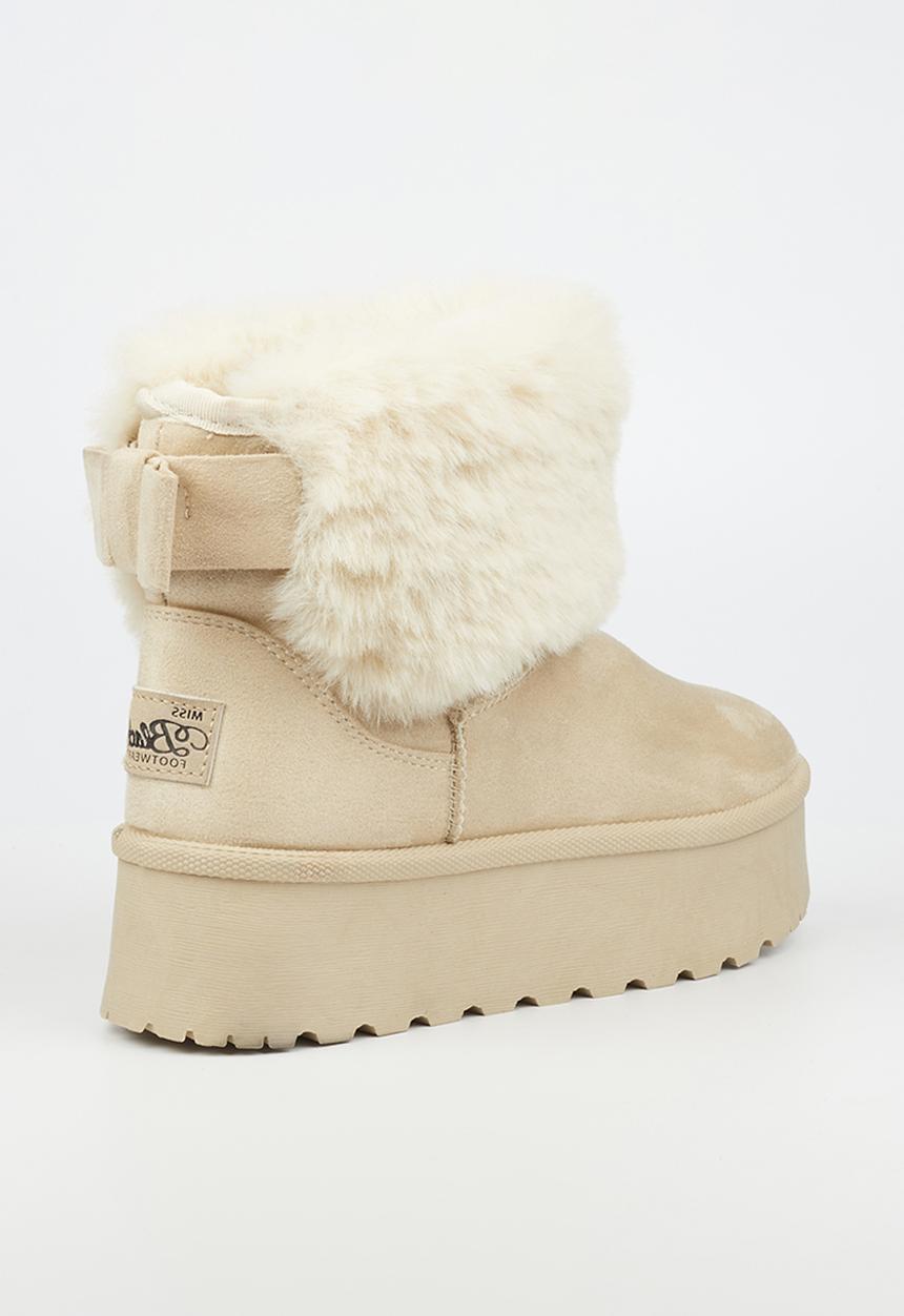 Miss Black - Bae 1 slip-on ankle boot - bone