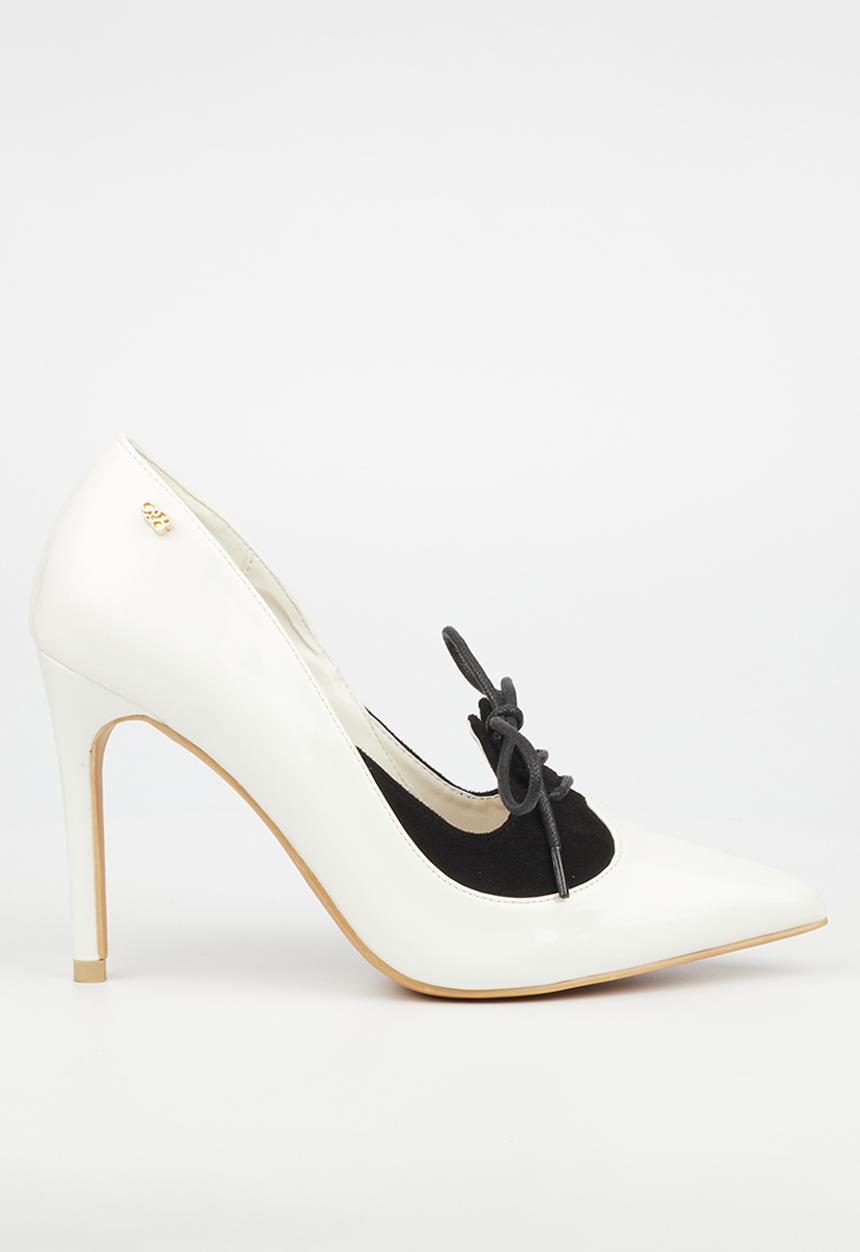 Miss Black - Lola 14 court - white