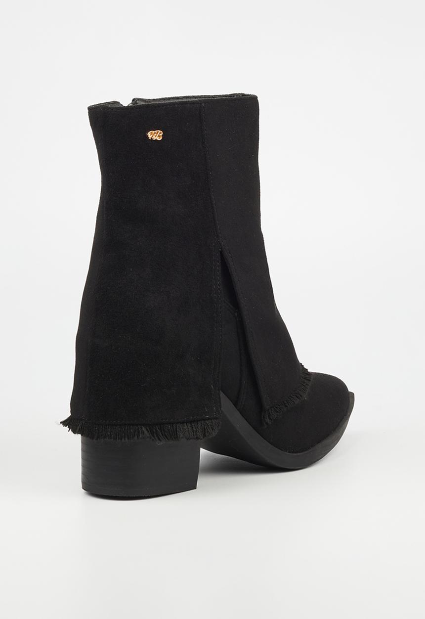 Miss Black - Cactus 1 heeled ankle boot - black
