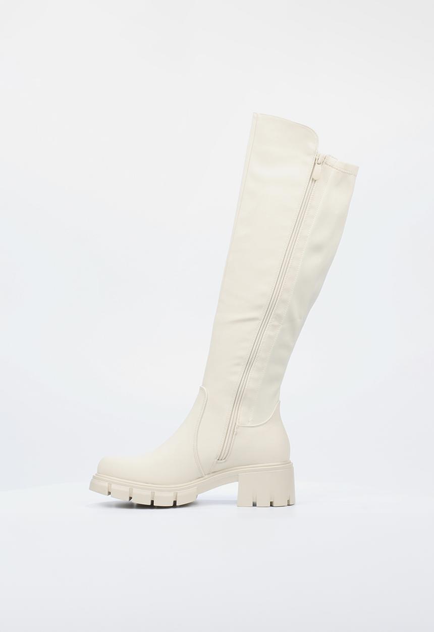 Miss Black - Odyssey 6 boot - bone