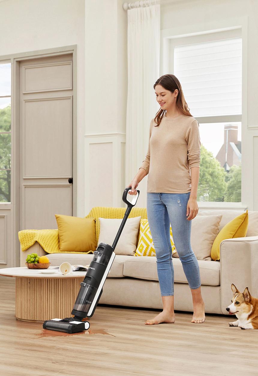 Tineco - Floor One S3 Breeze - Wet Dry Cordless Vac Floor Washer Stick