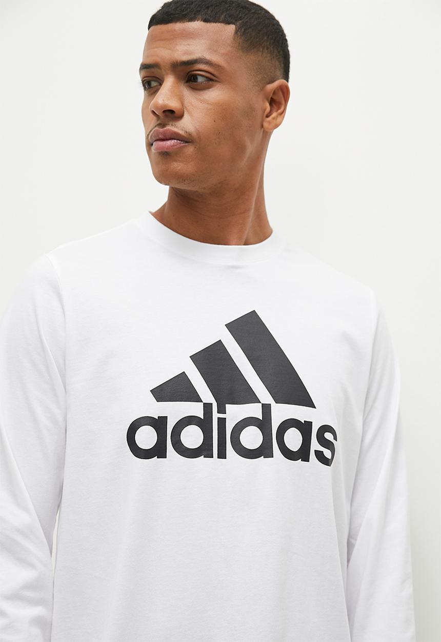 adidas Performance - Big logo BOS ls tee - white