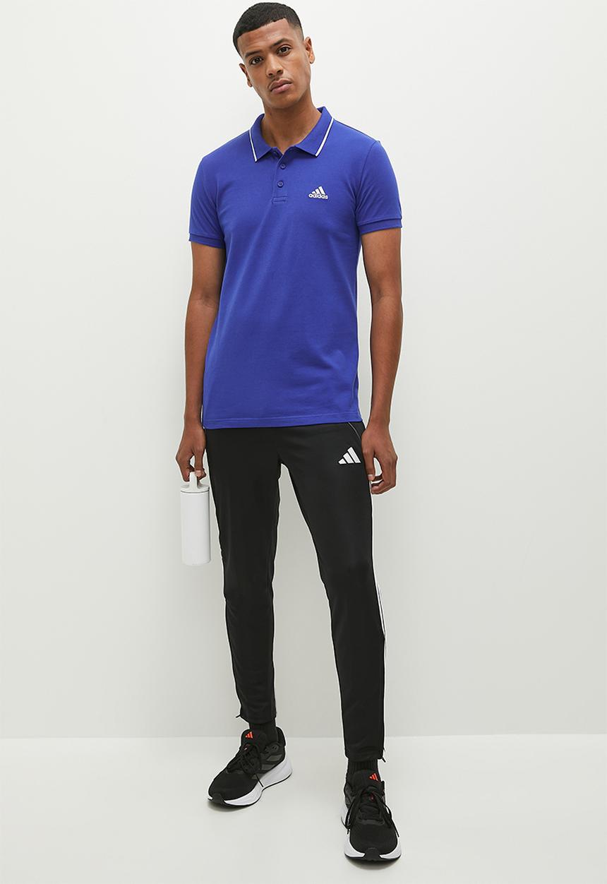 adidas Performance - Piquet polo 3 - mid blue