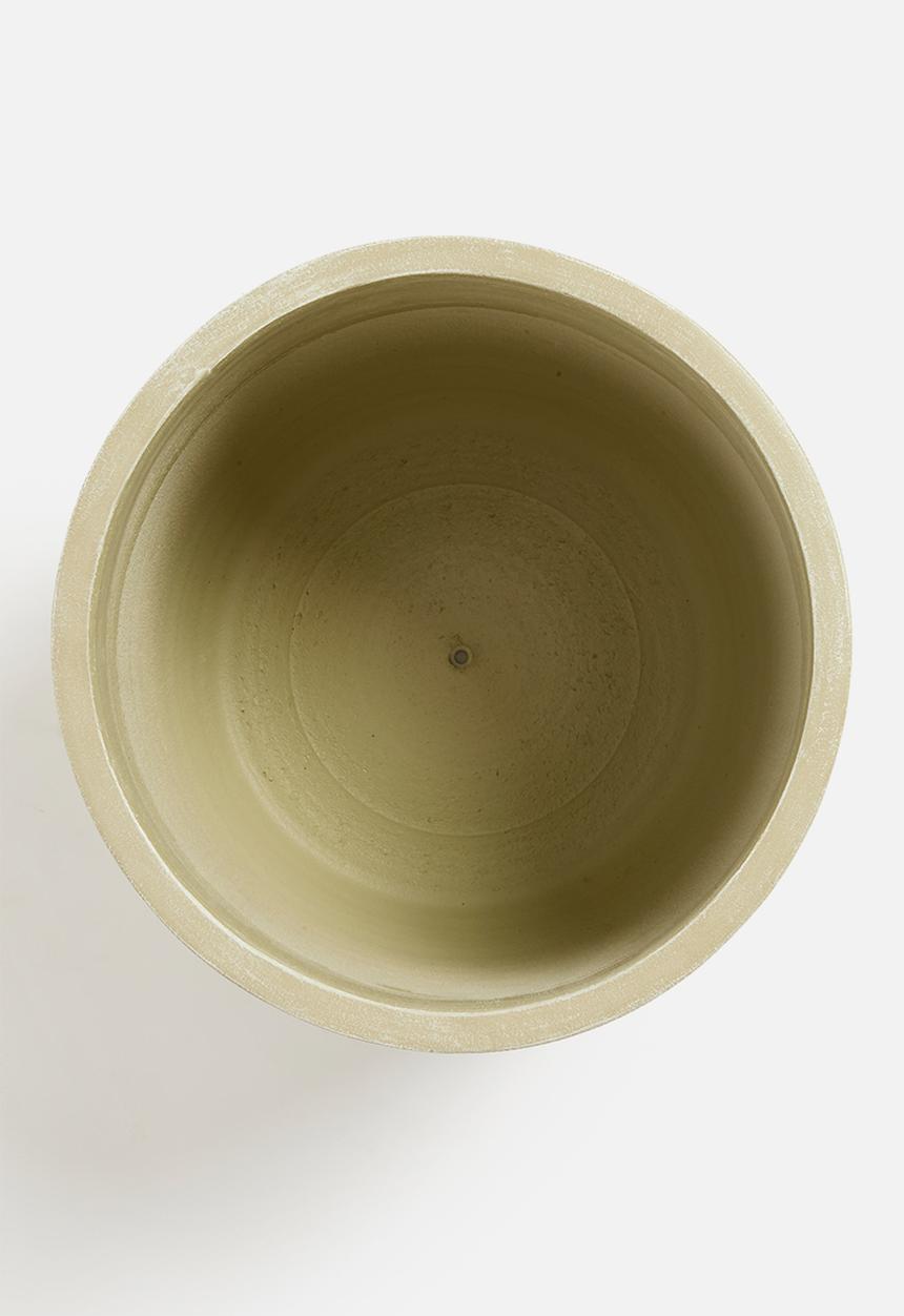 H&S - Cube planter set of 3 – cream