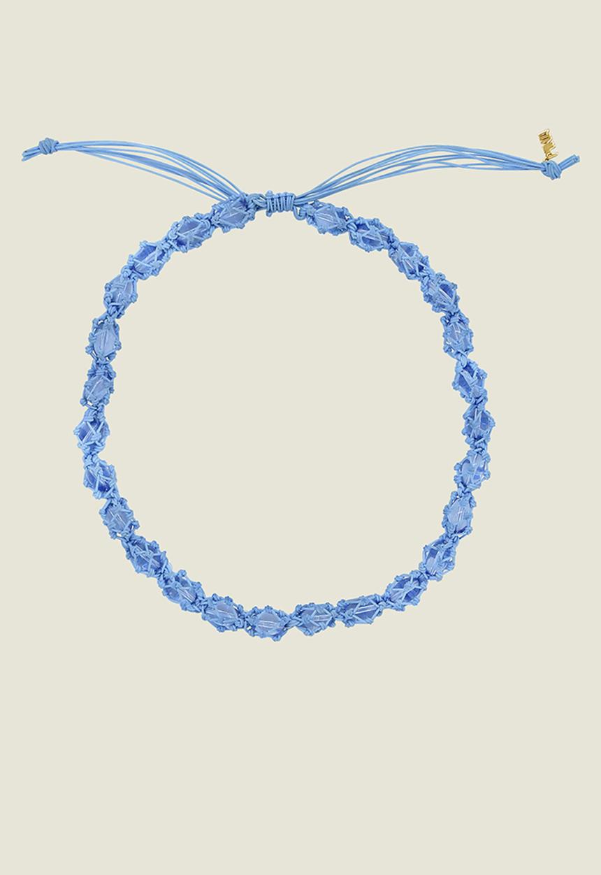 Pina Jewels - Melon Necklace - Blue