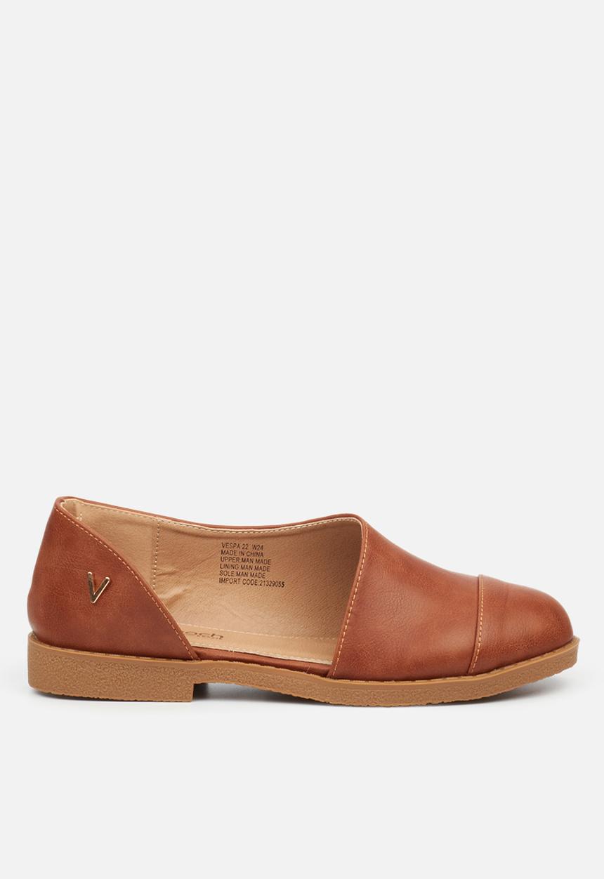 Viabeach - Vespa 22 slip-on - tan