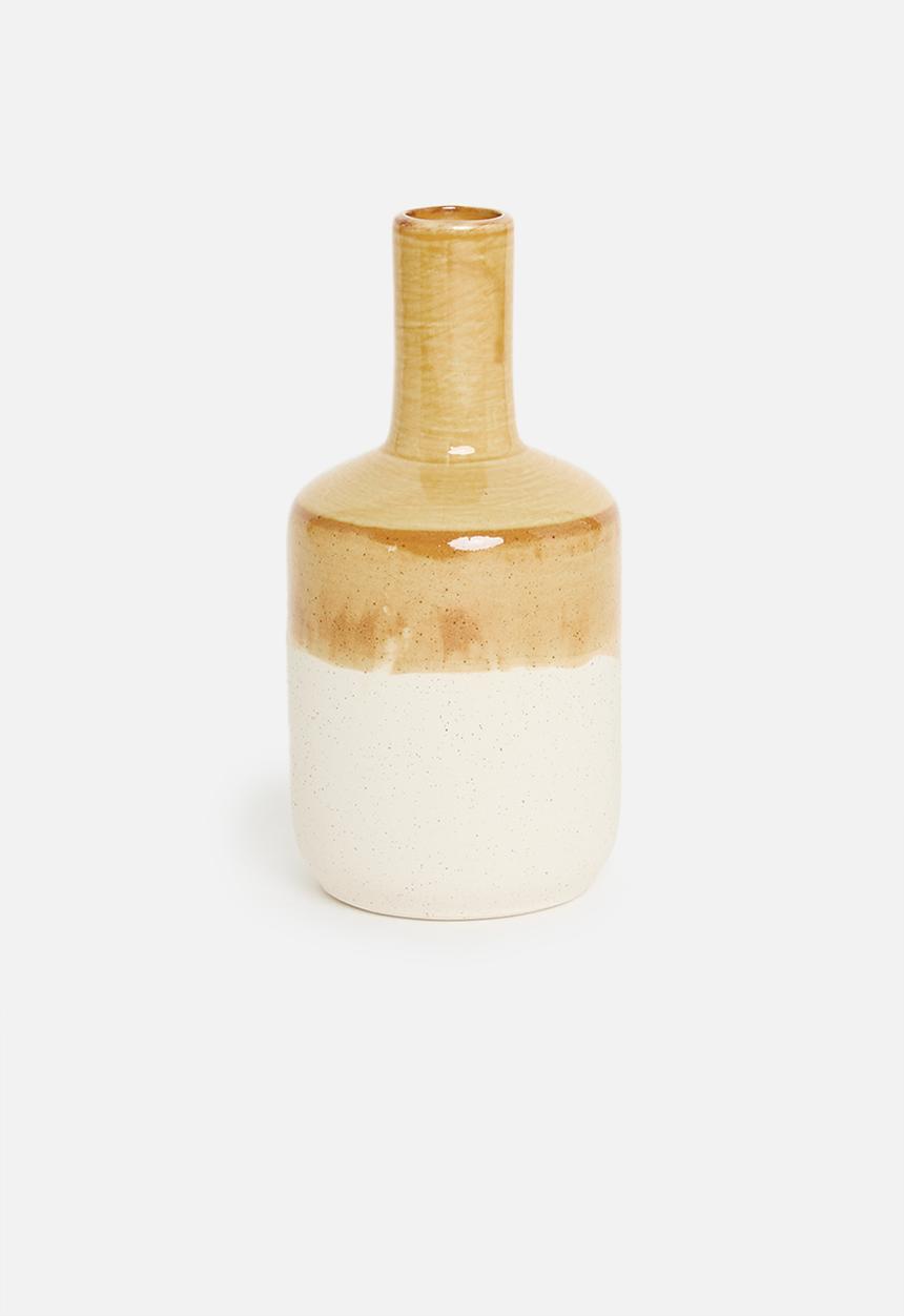 H&S - 3 Tone Vase - long neck