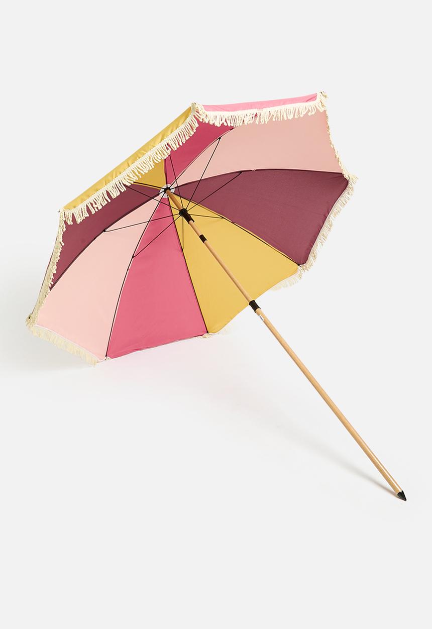 H&S - Poppy beach umbrella - multi