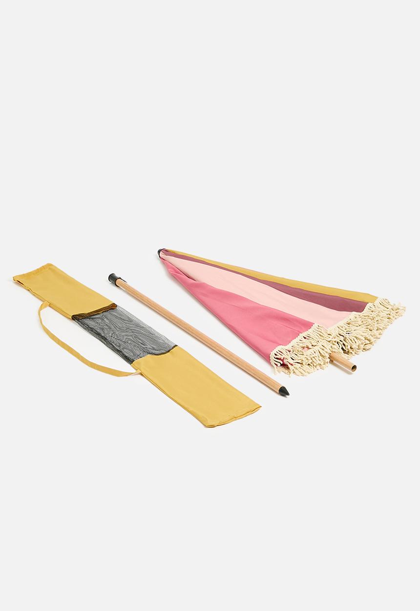 H&S - Poppy beach umbrella - multi