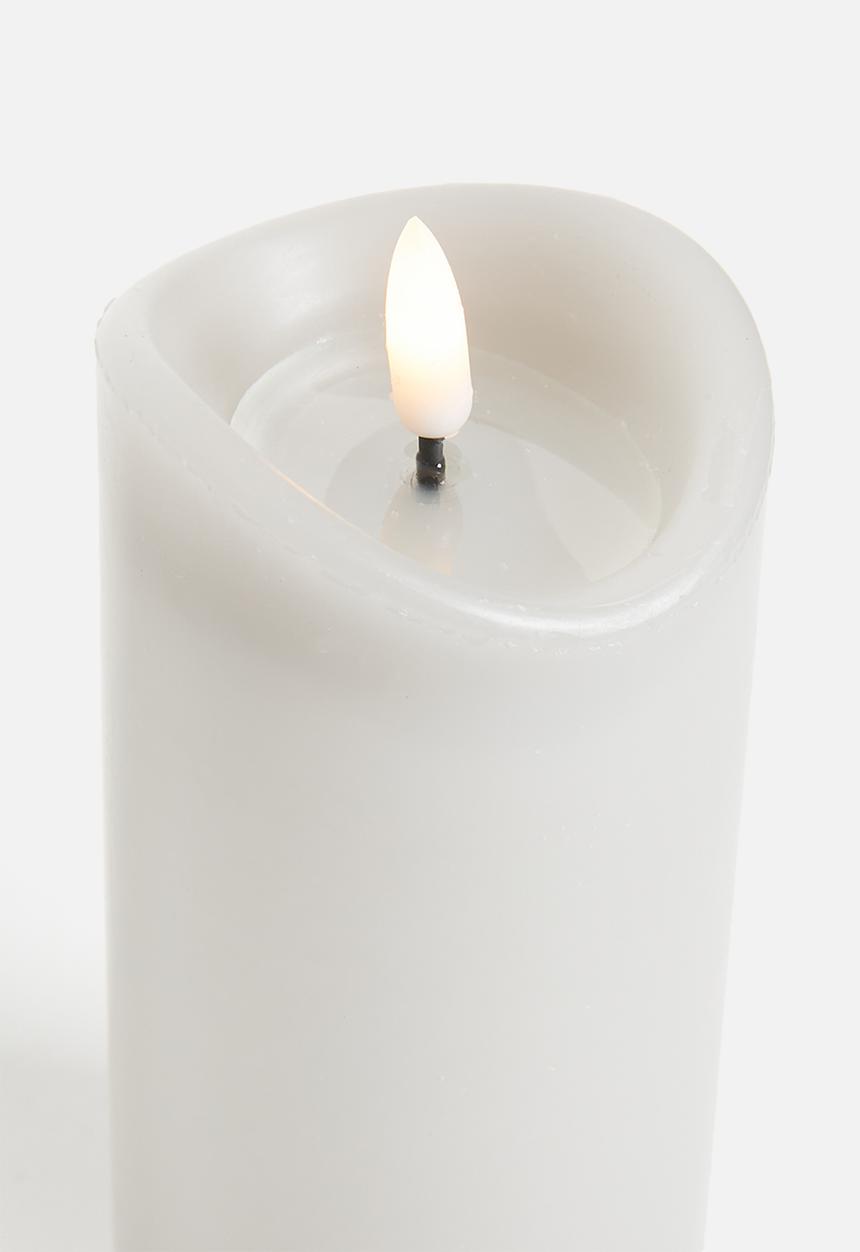 H&S - Jelly LED Candle - Grey