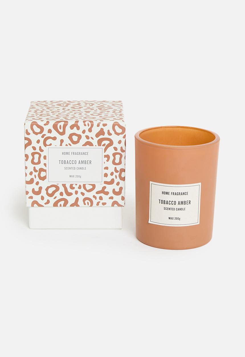 H&S - Winter warmer scented candle - Tobacco amber