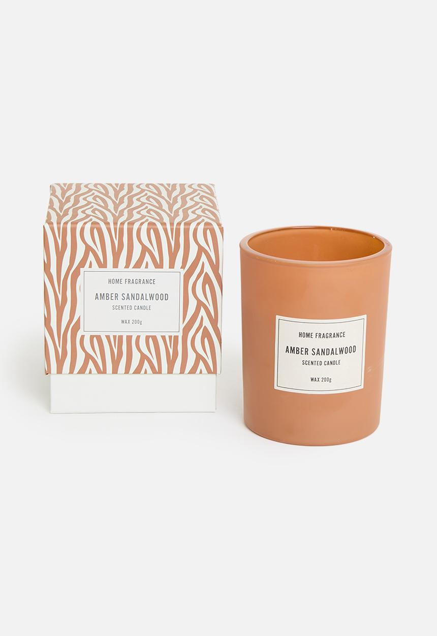 H&S - Wilder scented candle - Amber sandalwood