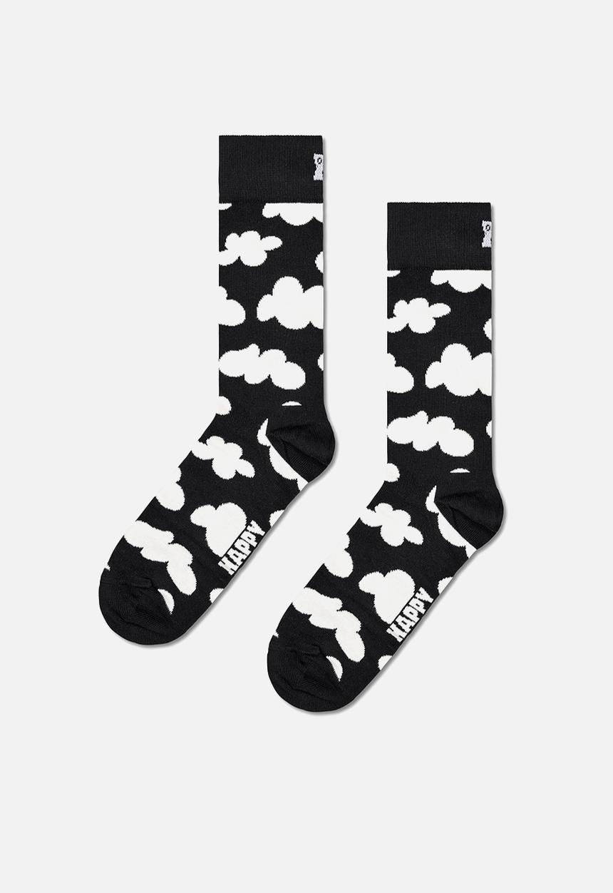 Happy Socks - 3-pack black and white socks gift set - black
