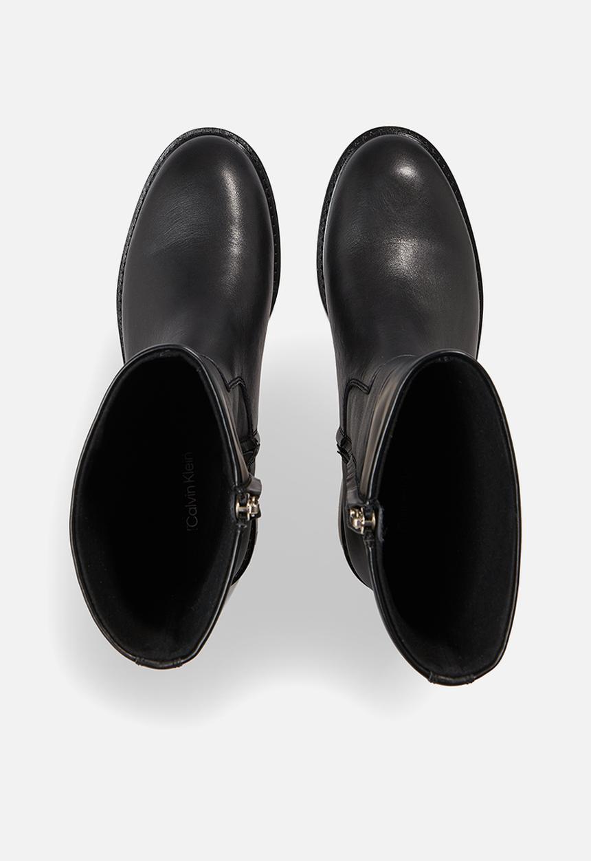 Calvin Klein - Rubber sole ankle boot w/hw - ck black