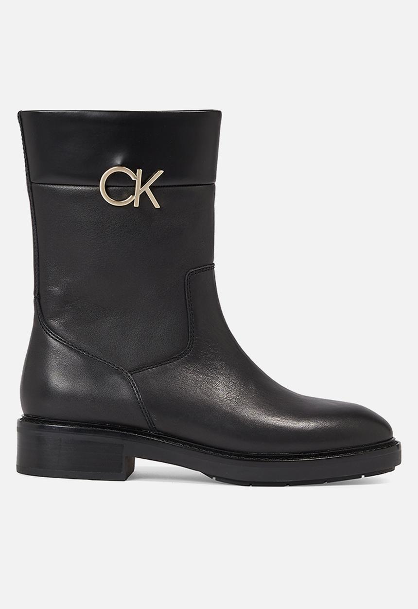 Calvin Klein - Rubber sole ankle boot w/hw - ck black