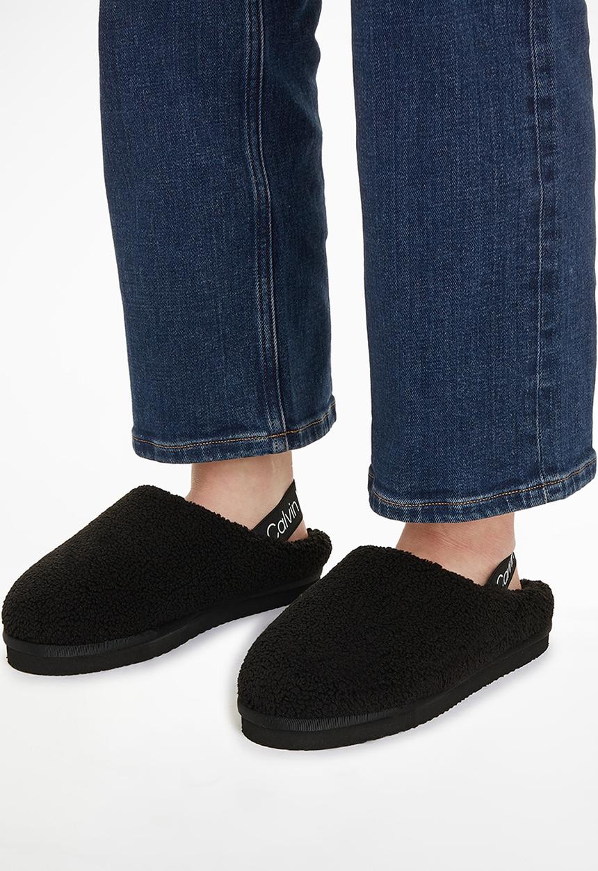 Calvin Klein - Home clog surfaces - Black/Bright White