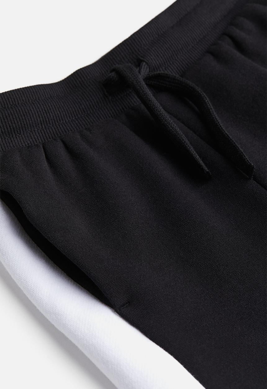 H&M - Joggers - black block-coloured