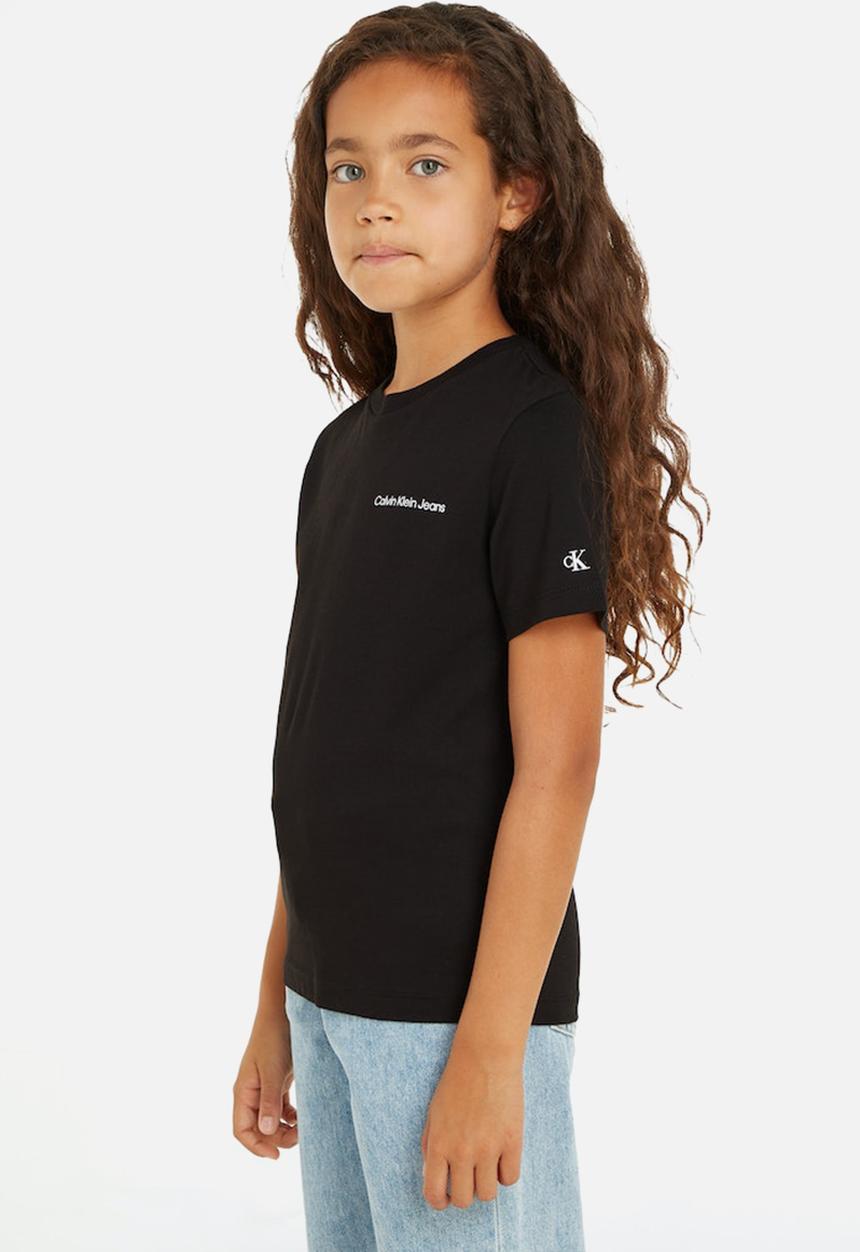 Calvin Klein - Short sleeve t-shirt chest logo - black 