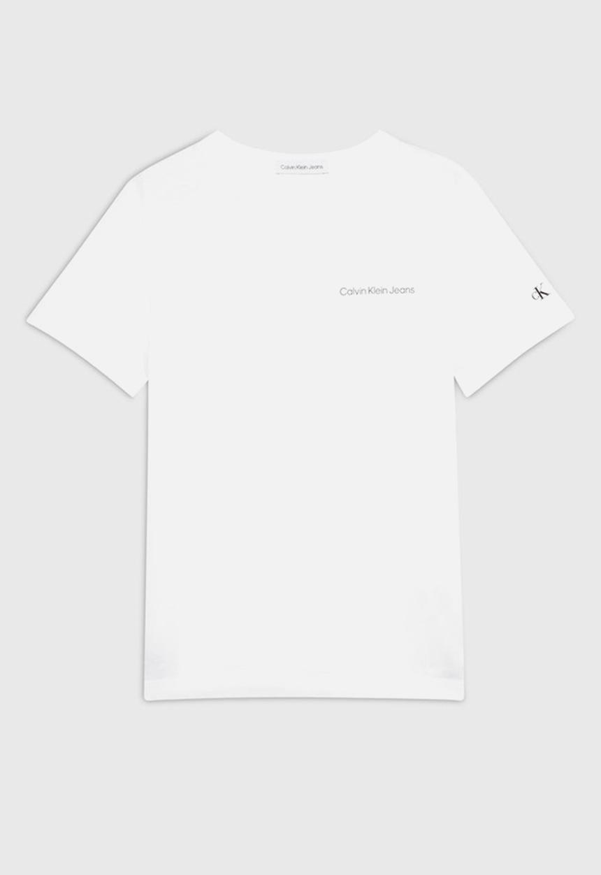 Calvin Klein - Short sleeve t-shirt chest logo - white