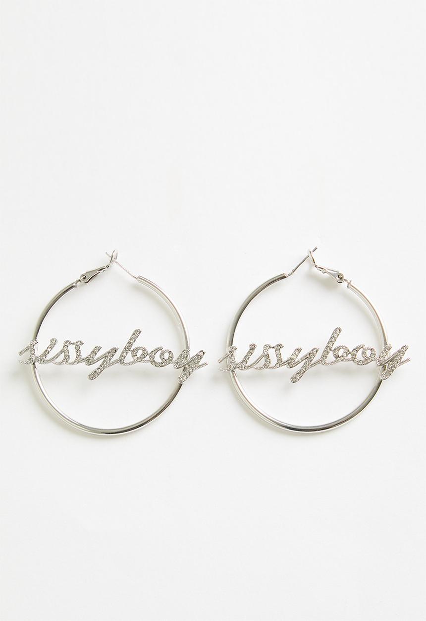 SISSY BOY - Sissyboy Hoop Earring - silver