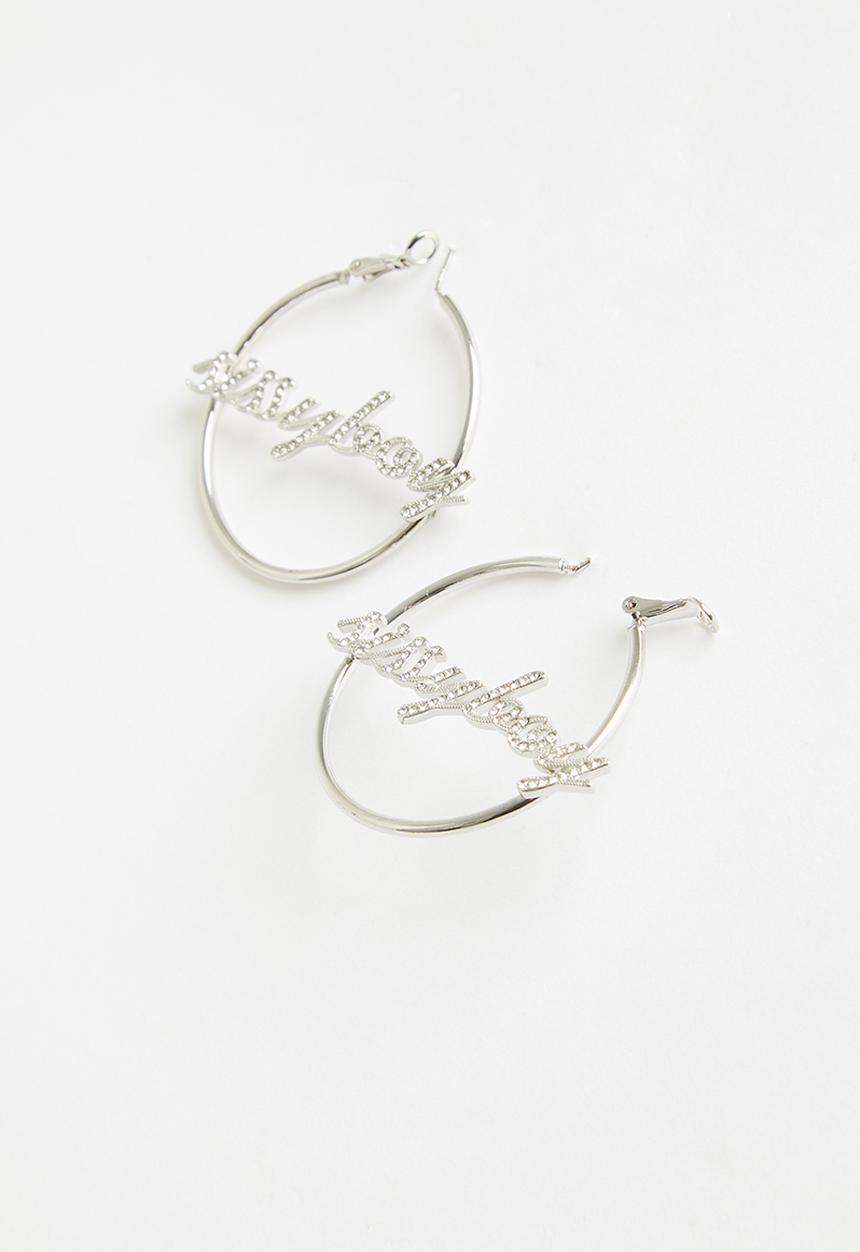 SISSY BOY - Sissyboy Hoop Earring - silver