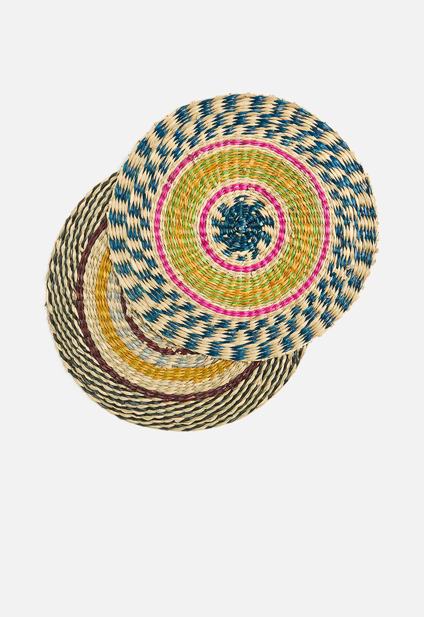 H&S - Crafty placemat set of 2 - multi