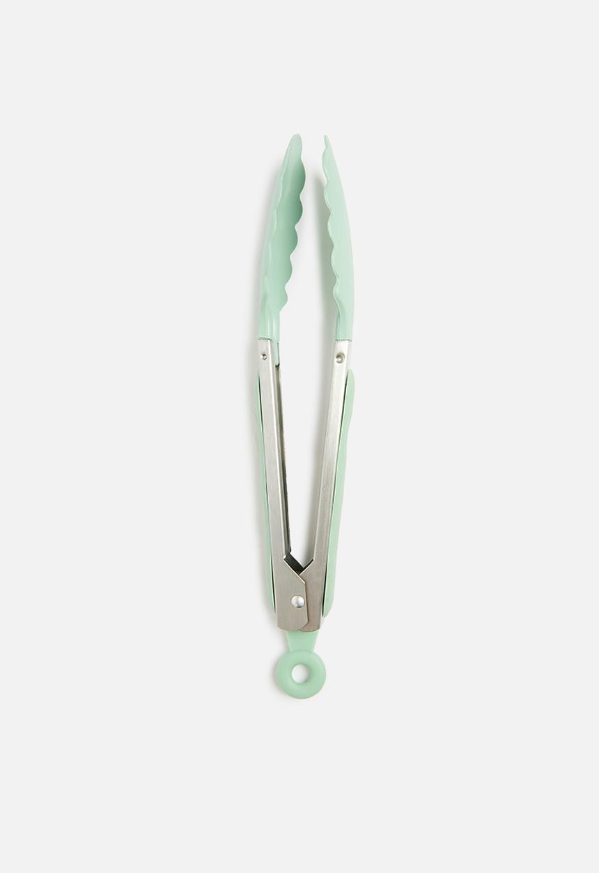 Excellent Houseware - Stainless steel tong- Sage