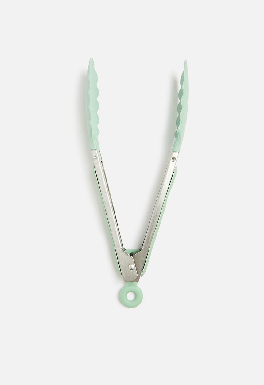Excellent Houseware - Stainless steel tong- Sage