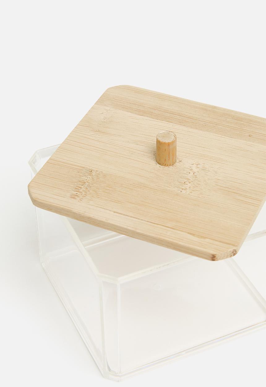 Bathroom Solutions - Hub make-up organiser - clear