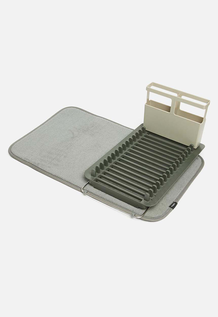 Umbra - Udry over the sink dish rack with mat - grey