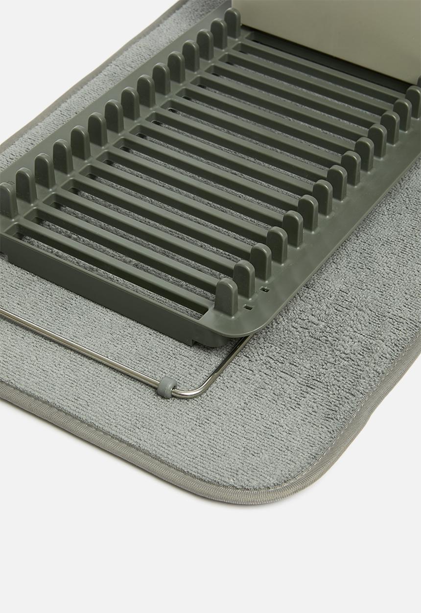Umbra - Udry over the sink dish rack with mat - grey