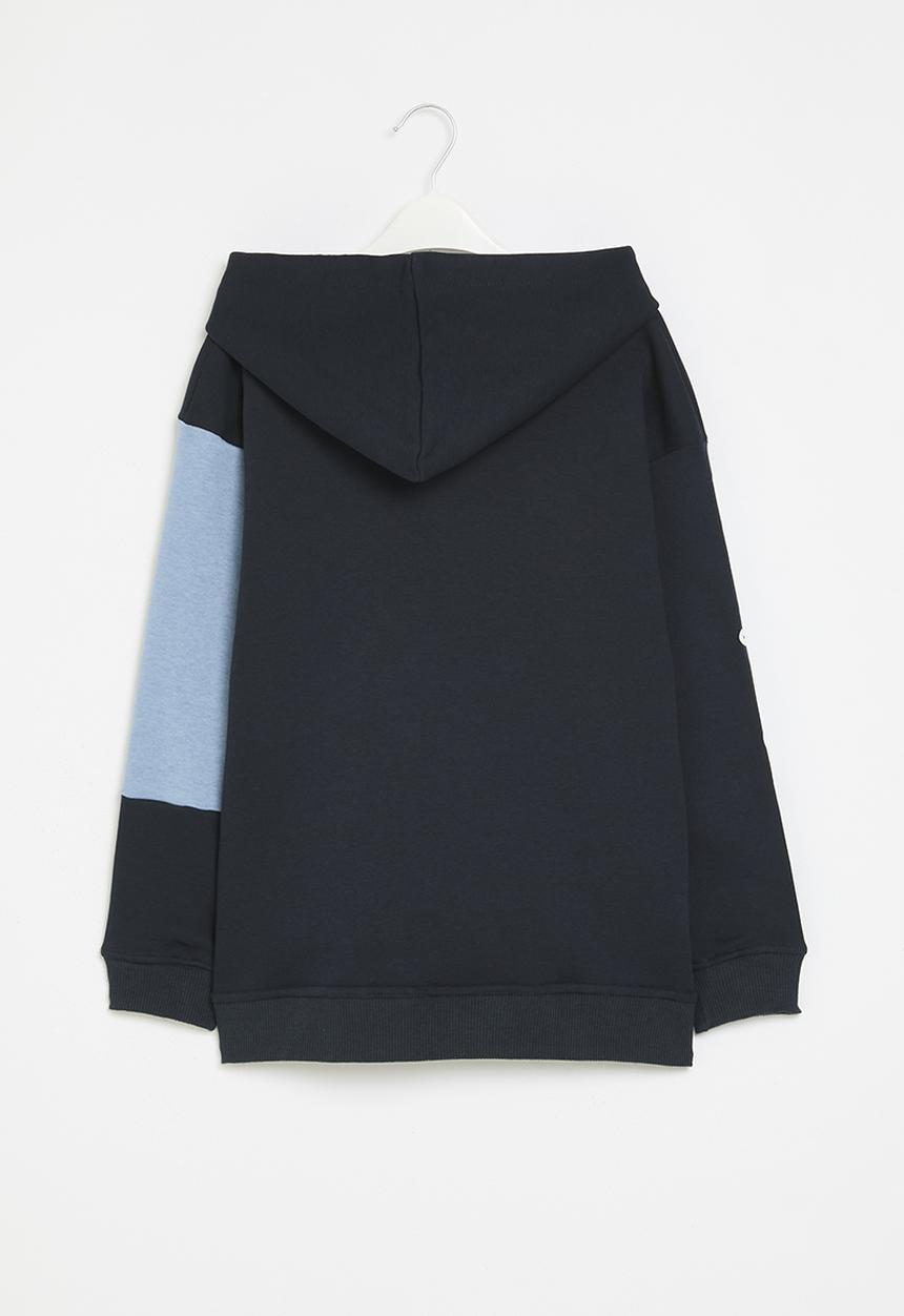 Quiksilver - Colour flow hoody youth - dark navy