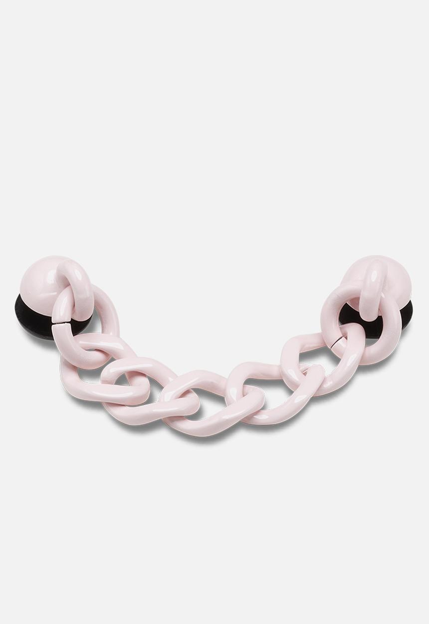 Crocs - Pink Thick Chain  Loose - multi