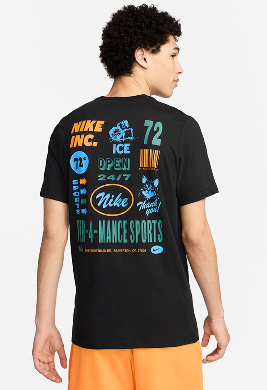 Nike - Dri-FIT Fitness tee 3Mo Gfx - Black