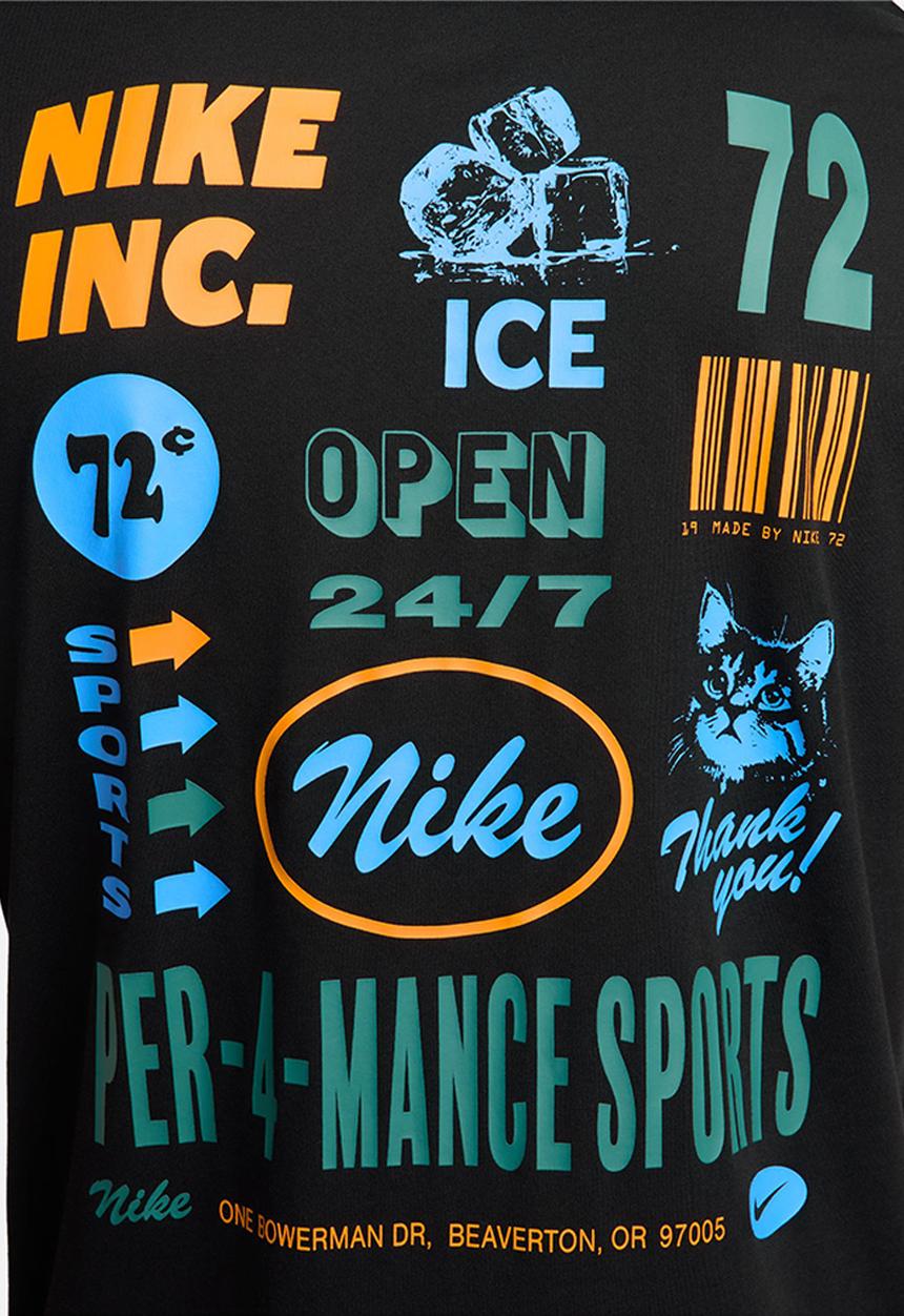Nike - Dri-FIT Fitness tee 3Mo Gfx - Black