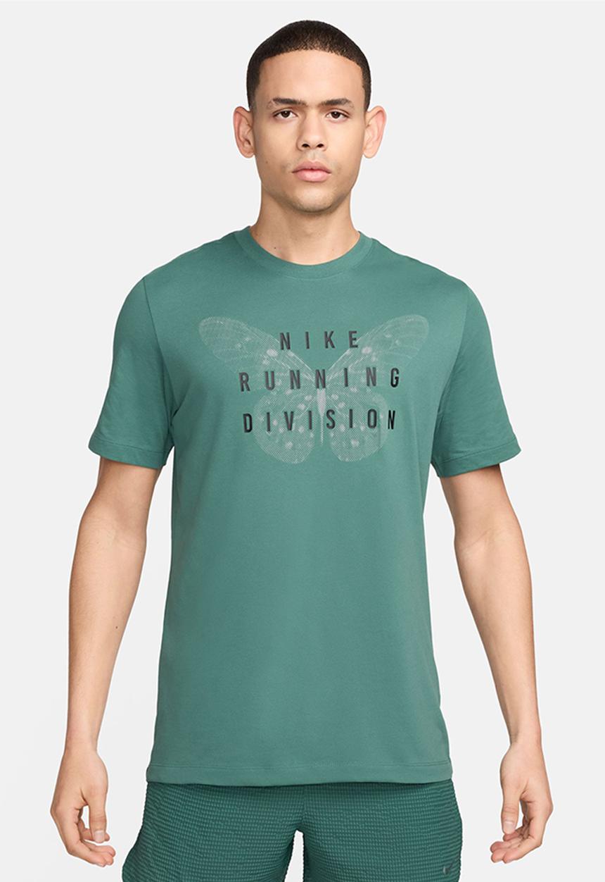 Nike - Dri-FIT Division Logo  Running T-Shirt - Bicoastal