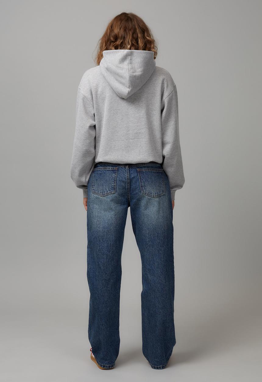 Factorie - Mid Rise Straight Jean - Dirty Indigo