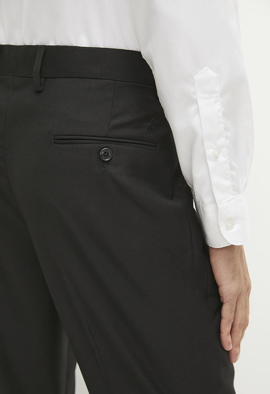 POLO - Bradley custom fit trouser - black