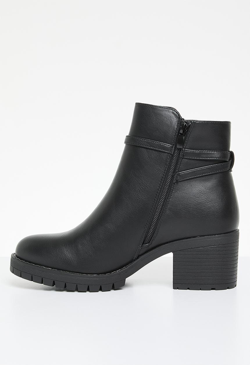 Madison® - Farah block heel boot - black