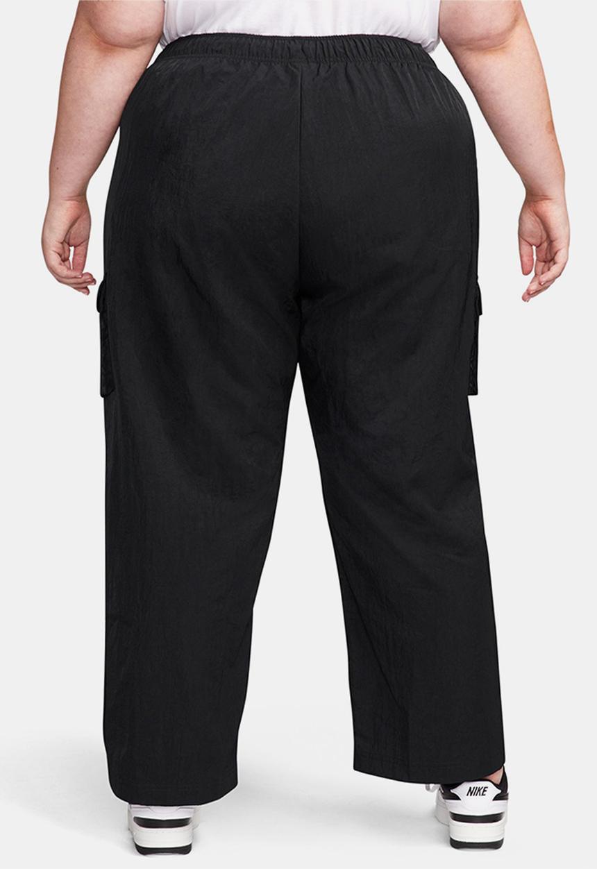 Nike - Plus Nike Sportswear Women's Woven Cargo Trousers - black/white